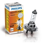 Philips H7 Vision +30% halogenpære til biler 12972PRC1