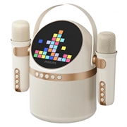 Philips TAS2509WT/00 Bærbar Bluetooth-karaoke-højttaler - beige