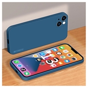 iPhone 13 Pinwuyo Liquid Silikone Cover - Blå
