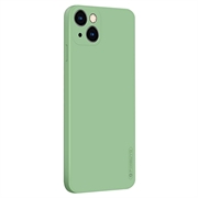 iPhone 13 Pinwuyo Liquid Silikone Cover - Grøn