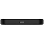 Pitaka Aramid Fiber Qi2 MagSafe-powerbank 5000mAh - Sort / grå