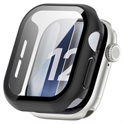 Apple Watch Series 12 Plastikcover med Skærmbeskyttelse Hærdet Glas - 47mm