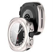 Samsung Galaxy Watch Ultra2 Plastikcover med Skærmbeskyttelse Hærdet Glas - 47mm - Mat stjernelys