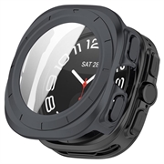 Samsung Galaxy Watch Ultra2 Plastikcover med Skærmbeskyttelse Hærdet Glas - 47mm - Mat anløben grå