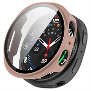 Samsung Galaxy Watch9 Plastikcover med Skærmbeskyttelse Hærdet Glas - 44mm