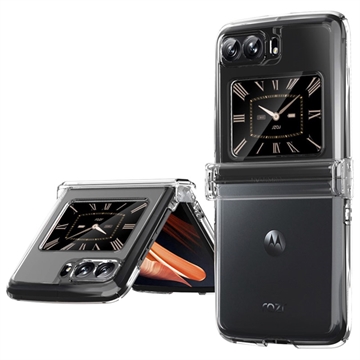 Motorola Moto Razr 2022 Plastikcover (Bulk Tilfredsstillelse) - Gennemsigtig