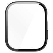 Huawei Watch Fit 3 Plastikcover med Skærmbeskyttelse Hærdet Glas - Sort