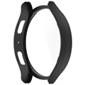 Samsung Galaxy Watch6 Plastikcover med Skærmbeskyttelse Hærdet Glas - 40mm - Sort