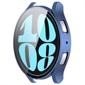 Samsung Galaxy Watch6 Plastikcover med Skærmbeskyttelse Hærdet Glas - 40mm - Blå