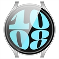 Samsung Galaxy Watch6 Plastikcover med Skærmbeskyttelse Hærdet Glas - 40mm - Sølv