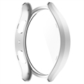 Samsung Galaxy Watch6 Plastikcover med Skærmbeskyttelse Hærdet Glas - 40mm - Sølv