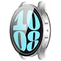 Samsung Galaxy Watch6 Plastikcover med Skærmbeskyttelse Hærdet Glas - 44mm - Klar