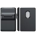 Magnetisk kortholder i plast med kickstand - MagSafe-kompatibel - Sort