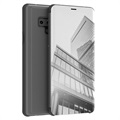 Luksus Series Mirror View Samsung Galaxy Note9 Flip Cover - Sort