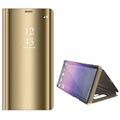 Luksus Series Mirror View Samsung Galaxy Note9 Flip Cover - Guld