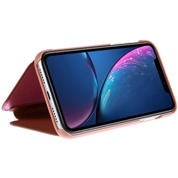 Luksus Series Mirror View iPhone XR Flip Cover