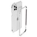 Polar Lights Style iPhone 12 Pro Max Metal Bumper - Sølv
