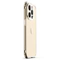Polar Lights Style iPhone 14 Pro Max Metal Bumper - Guld