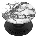 PopSockets Ekspanderende Stander & Greb - Black Sparkle Marble