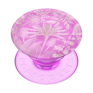 PopSockets PlantCore Ekspanderende Stander & Greb - Tan Lines Vivid Pink