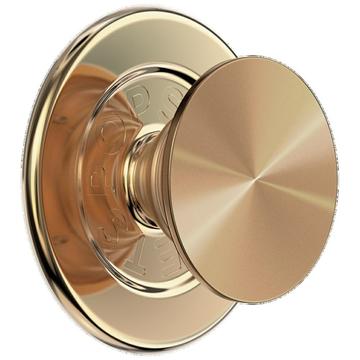 PopSockets Rund MagSafe PopGrip udvidelig stativ og greb - Aluminium radial guld