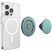 PopSockets Rund MagSafe PopGrip udvidelig stativ og greb - Natskygge opaliserende