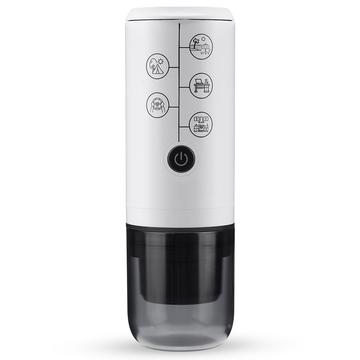 Bærbar 2-i-1 trådløs espressomaskine til Nespresso-kapsler og kaffepulver