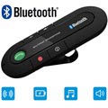 Transportabel Bluetooth Bilsæt - Sunvisor Mount - Sort