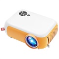 Bærbar Mini LED-Projektor med Multimediesystem A10 - 1080p