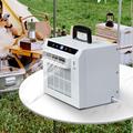 Bærbar split-luftkøler 1300W 3000 BTU - hvid