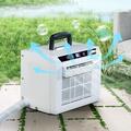 Bærbar split-luftkøler 1300W 3000 BTU - hvid