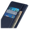 Premium Samsung Galaxy A10 Pung med Stand - Blå