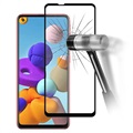 Prio 3D Samsung Galaxy A21s Panserglas - 9H - Sort