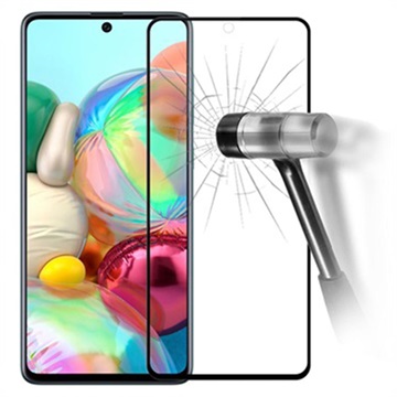 Prio 3D Samsung Galaxy A51 Hærdet Glas - 9H - Sort