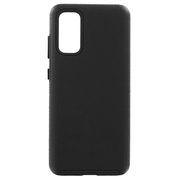 Prio Double Shell Samsung Galaxy S20+ Hybrid Cover - Sort