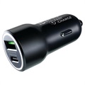 Prio Fast Charge Billader - USB-C, USB-A - Sort