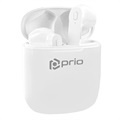 Prio TWS Høretelefoner med Bluetooth 5.0 - Hvid