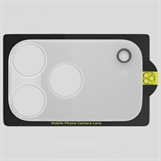 iPhone 17 Pro Max Prio kameralinsebeskyttelse af hærdet glas - 9H - Klar