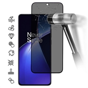 OnePlus Nord CE5 Privacy Full Cover Skærmbeskytter Hærdet Glas - Sort Kant