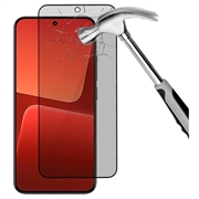 Xiaomi 13T/13T Pro Privacy Full Cover Skærmbeskyttelse Hærdet Glas - 9H - Sort Kant