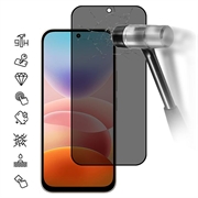 Xiaomi Redmi 17 5G/4G Privacy Full Cover Skærmbeskytter Hærdet Glas - Sort Kant