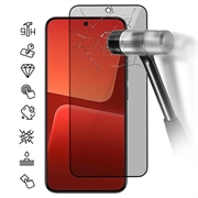 Xiaomi Redmi K70 Ultra Privacy Full Cover Skærmbeskyttelse Hærdet Glas - Sort Kant