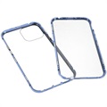 Privatliv Serie iPhone 13 Pro Max Magnetisk Cover - Blå