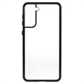 Privatliv Serie Samsung Galaxy S21 5G Magnetisk Cover - Sort