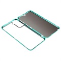Privatliv Serie Samsung Galaxy S21 5G Magnetisk Cover - Grøn