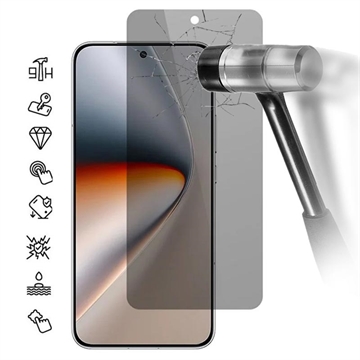 Honor GT Pro Privacy Skærmbeskyttelse Hærdet Glas - 9H