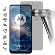 Motorola Moto G04/G24 Privacy Skærmbeskyttelse Hærdet Glas - 9H
