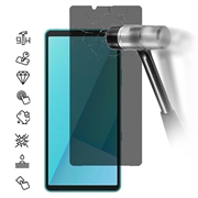 Sony Xperia 1 VIII Privatliv Skærmbeskyttelse Hærdet Glas - 9H