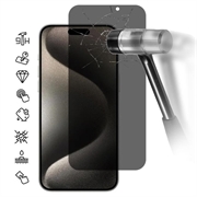 iPhone Air Privacy Skærmbeskyttelse Hærdet Glas - 9H