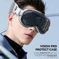 Beskyttelsesetui til Apple Vision Pro MR Headset TPU+PC Anti-ridse Cover